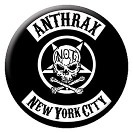 Anthrax- NYC pin (pinX251)