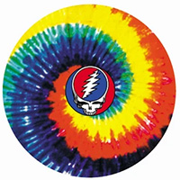 Grateful Dead- Tie Dye Skull pin (pinX159)