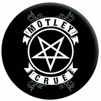 Motley Crue- Banner Logo pin (pinX237)