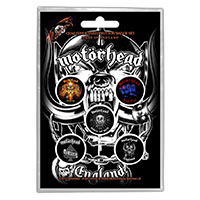 Motorhead- England 5 Pin Set (Imported)