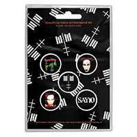 Marilyn Manson- 5 Pin Set 