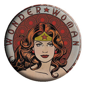 DC Comics- Wonder Woman Face pin (pinX386)