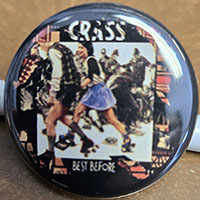 Crass- Best Before pin (pin-C328)