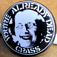 Crass- You're Already Dead pin (pin-C330)