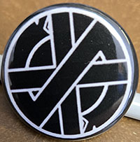 Crass- Symbol (Black) pin (pin-C333)