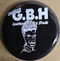 GBH- Leather Bristles Studs And Acne pin (pin-C411)