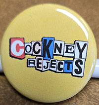 Cockney Rejects- Logo pin (pin-C432)