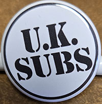 UK Subs- Logo pin (pin-C433)