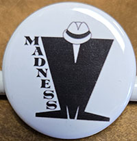 Madness- M Logo pin (pin-C446)