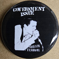 Government Issue- Sheer Terror pin (pin-C464)