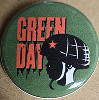 Green Day- Helmet pin (pin-C466)