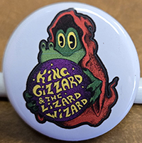 King Gizzard And The Lizard Wizard- Lizard Wizard pin (pin-C500)