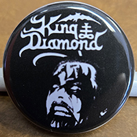 King Diamond- Face pin (pin-C502)