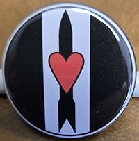 Love And Rockets- Symbol pin (pin-C512)