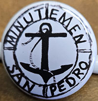 Minutemen- San Pedro pin (pin-C533)