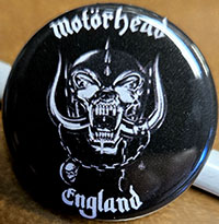 Motorhead- England pin (pin-C545)