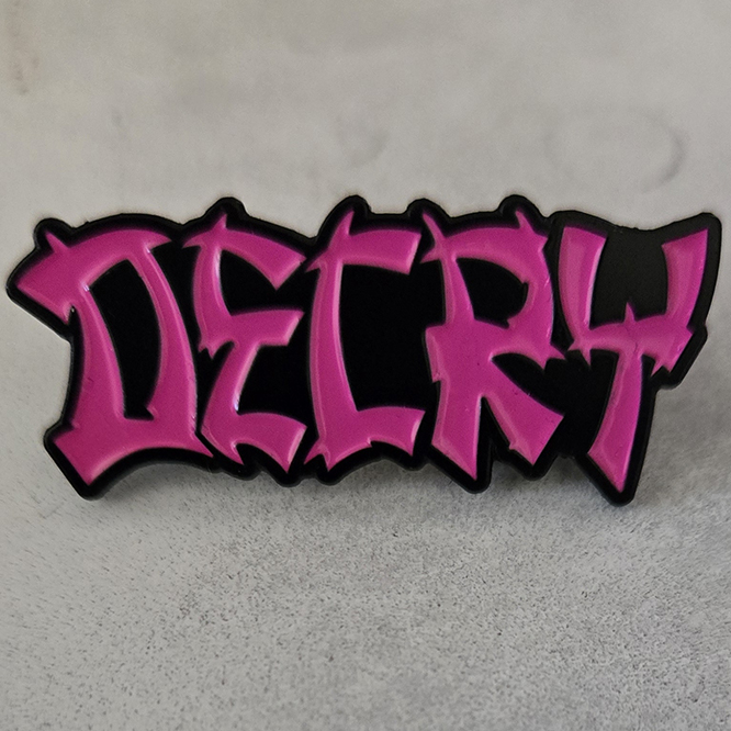 Decry- Logo Enamel Pin (mp239)