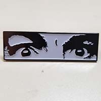 Manson Eyes Enamel Pin