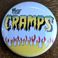 Cramps- Flame Logo pin (pinZ227)