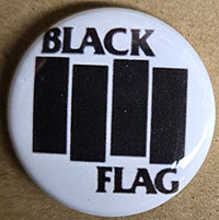 Black Flag- Bars pin (pinZ235)