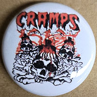 Cramps- Skull pin (pinZ239)