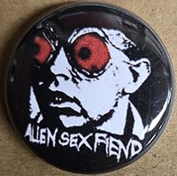 Alien Sex Fiend- Face pin (pinZ249)