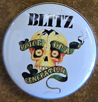 Blitz- Voice Of A Generation pin (pinZ256)