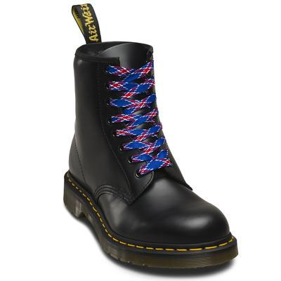 Dr Martens 8-10 Eye Plaid Laces- Union Jack Plaid (140cm)