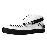 White TUKskin 5 Eye Creeper Style Sneaker by Tred Air UK (Vegan) (Sale price!)