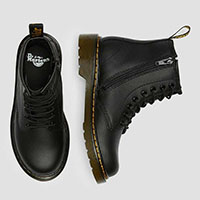 8 Eye Black Softy Leather Kids Boot by Dr. Martens (Sale price!)