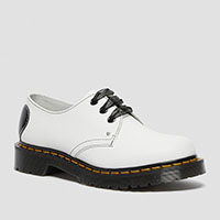 3 Eye Heart Shoe in White by Dr. Martens - SALE women's 7 & 9 only