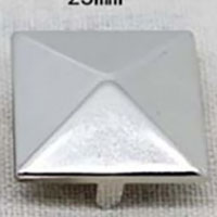 1 1/5" XL Pyramid Studs (30mm)- 100 Pack