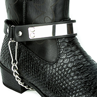 Metal Plate Boot Strap by Funk Plus