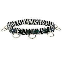 Bondage Belt (Zebra) by Funk Plus 