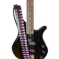 Bullets Guitar Strap by Funk Plus (Pink Bullets)