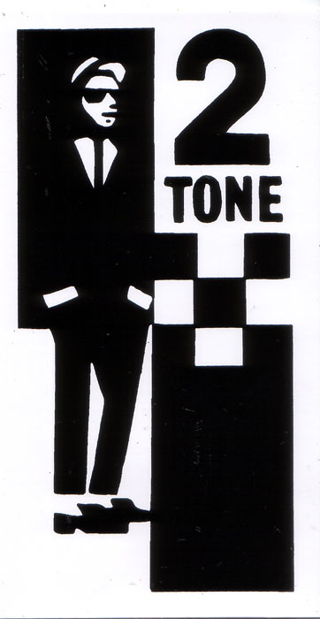 2 Tone sticker (st103)