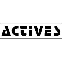 Actives- Logo sticker (st1176)