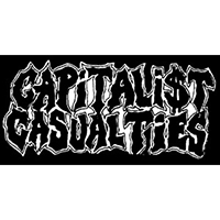 Capitalist Casualties- Logo sticker (st1192)