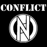 Conflict- Symbol sticker (st1194)