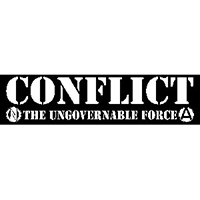 Conflict- The Ungovernable Force sticker (st1193)