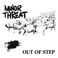 Minor Threat- Out Of Step sticker (st770)