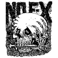 NOFX- Skull sticker (st769)