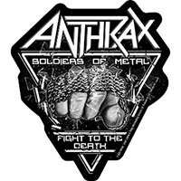 Anthrax- Soldiers Of Metal sticker (st210)