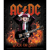 AC/DC- Angus Flames sticker (st529)