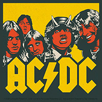 AC/DC- Highway To Hell Faces sticker (st534)