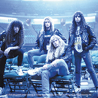 Megadeth- Band Pic sticker (st253)