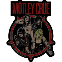 Motley Crue- Band Pic sticker (st131)