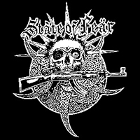 State Of Fear- Skull & Gun sticker (st1145)