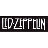 Led Zeppelin- Logo sticker (st797)