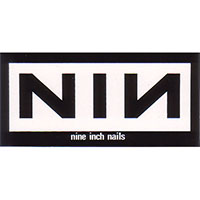 Nine Inch Nails- Logo sticker (st795)